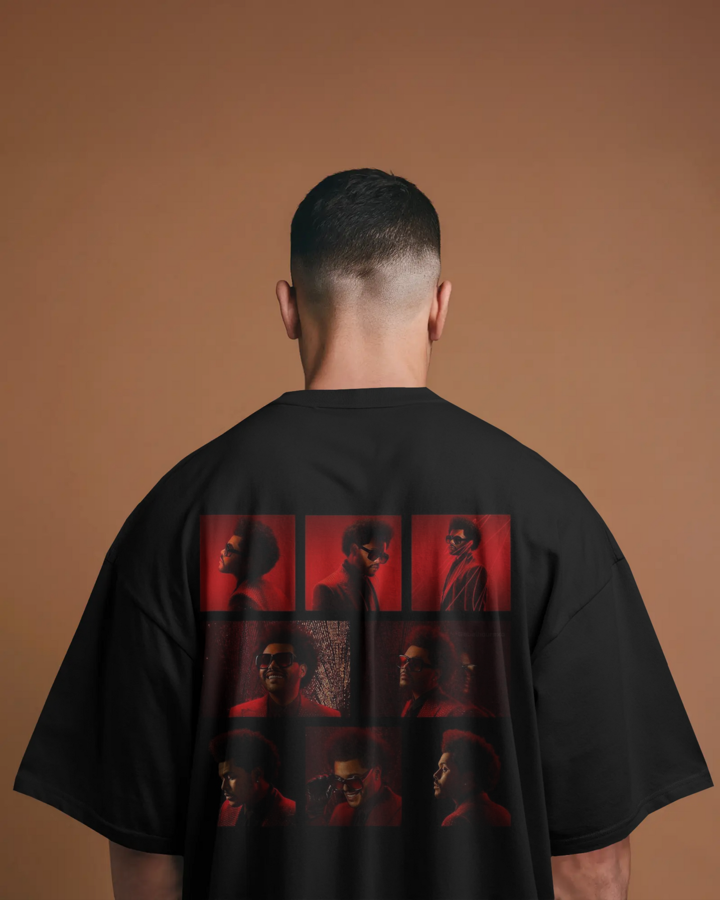 The Weekend Back Print Unisex Oversized T-Shirt