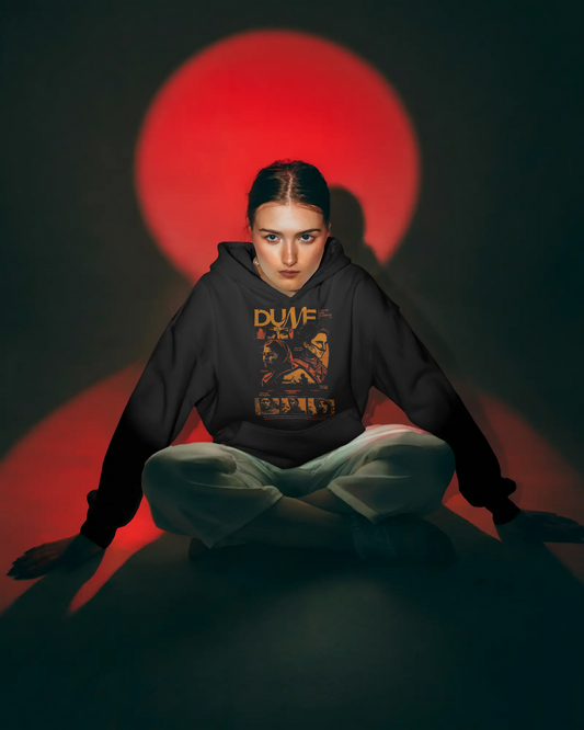 DUNE Printed Unisex Oversized Hoodie